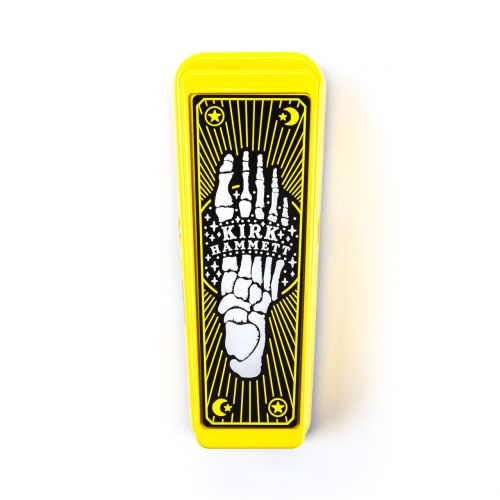 Педаль Dunlop KH95Y KIRK HAMMETT CRY BABY® WAH YELLOW SPARKLE EDITION